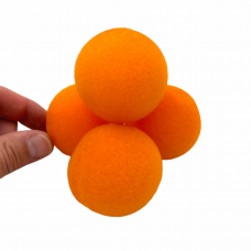 Sponge Balls (super soft) 2in Orange