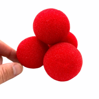 Sponge Balls (super soft) 2in Red - Goshman