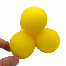 Sponge Balls (super soft) 2in Yellow