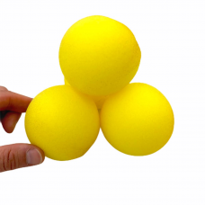 Sponge Balls (super soft) 3in Yellow