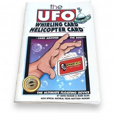 UFO Whirling Card Helicopter Card by Geno Munari